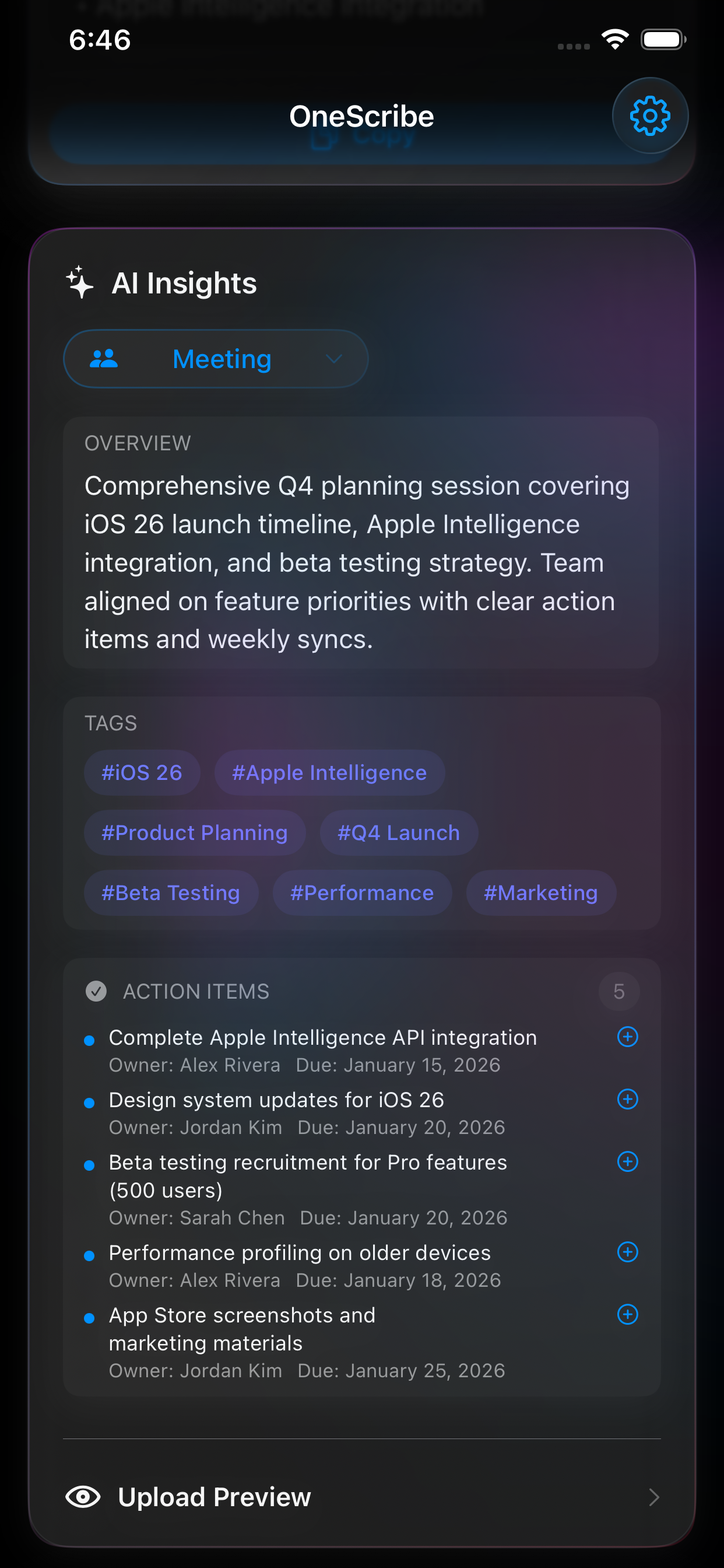 OneScribe Screenshot 3