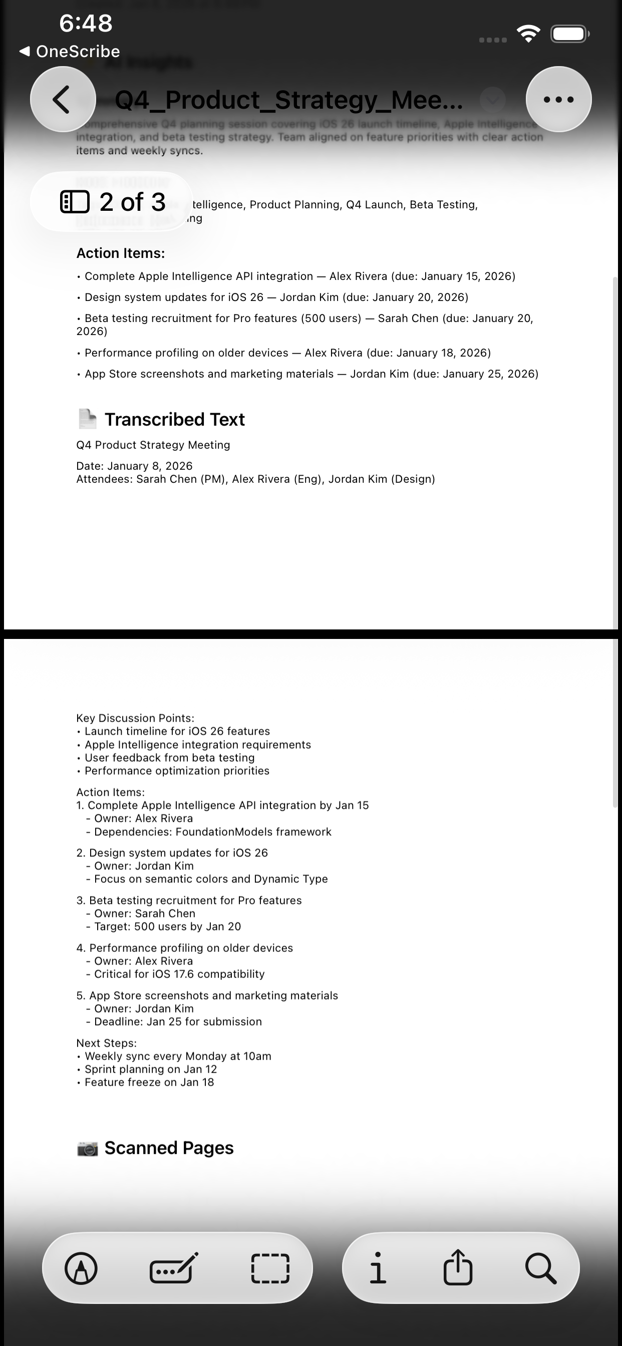 OneScribe Screenshot 6